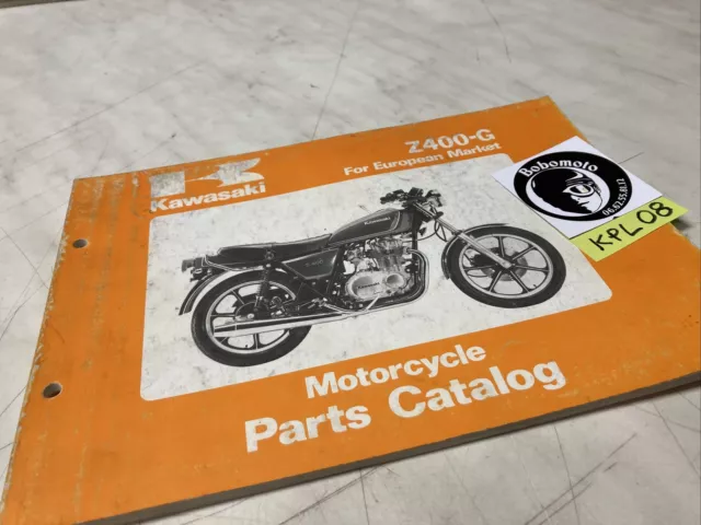 Kawasaki Z400 G G3 Z KZ 400 catalogue pièces détachées parts list 400Z