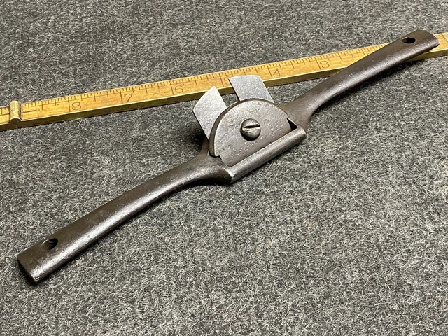 Rare Vintage Stanley R & L Round Bottom Spoke Shave No. X 63 USA 1937-1941