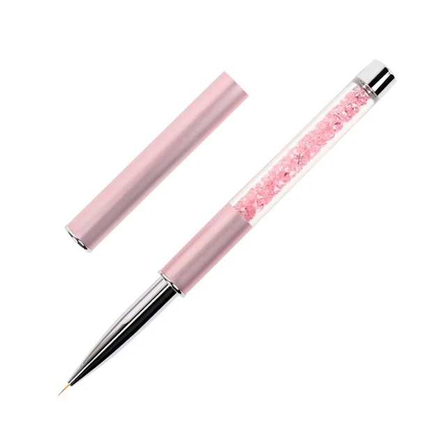 Nagelzeichnung Stift glatte Maniküre schnitzen weiche schlanke Pinsel