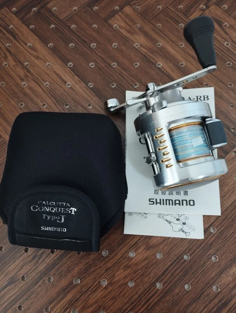 リール SHIMANO CALCUTTA CONQUEST 300 Type J-HG Shimano Calcutta Conquest 300 Type J Baitcasting Reel Japan