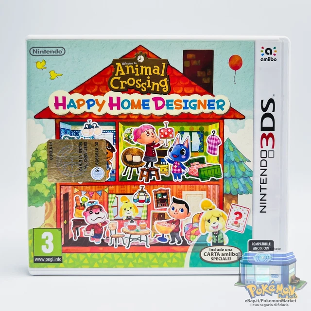 ANIMAL CROSSING HAPPY Home Designer Originale Nintendo DS 2DS 3DS ANIMAL CROSSING HAPPY Home Designer Originale Nintendo DS 2DS 3DS