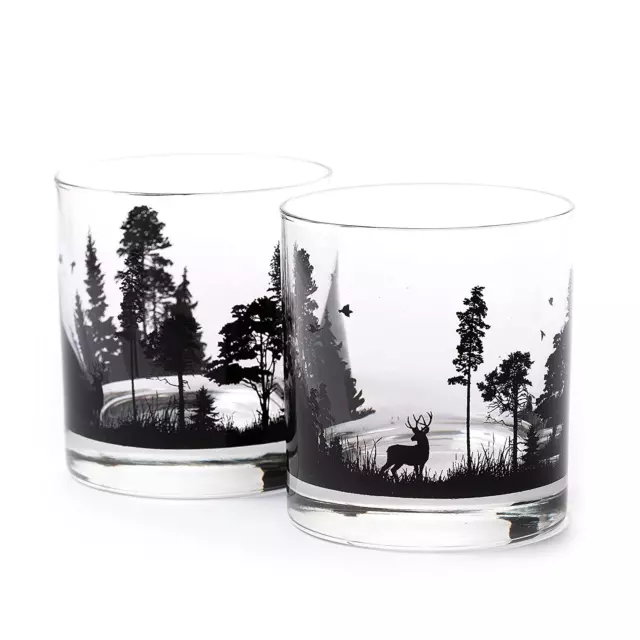 HANDMADE WHISKEY GLASSES - Unique Themed Cocktail & Everyday Use ...