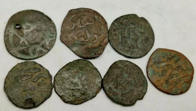 RARE pool coins of the Golden Horde, copper.