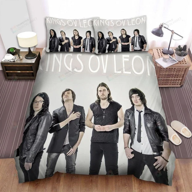 MECHANICAL BULL BAND King Of Leon Quilt Duvet Cover Set Bedroom Decor