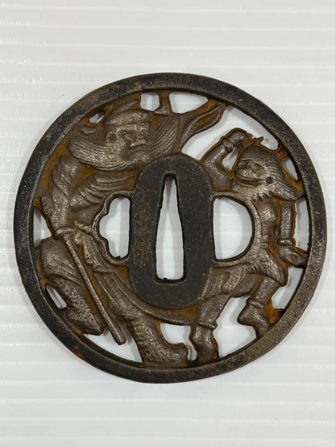 Ancienne poignée épée japonaise époque Edo collection famille samouraï