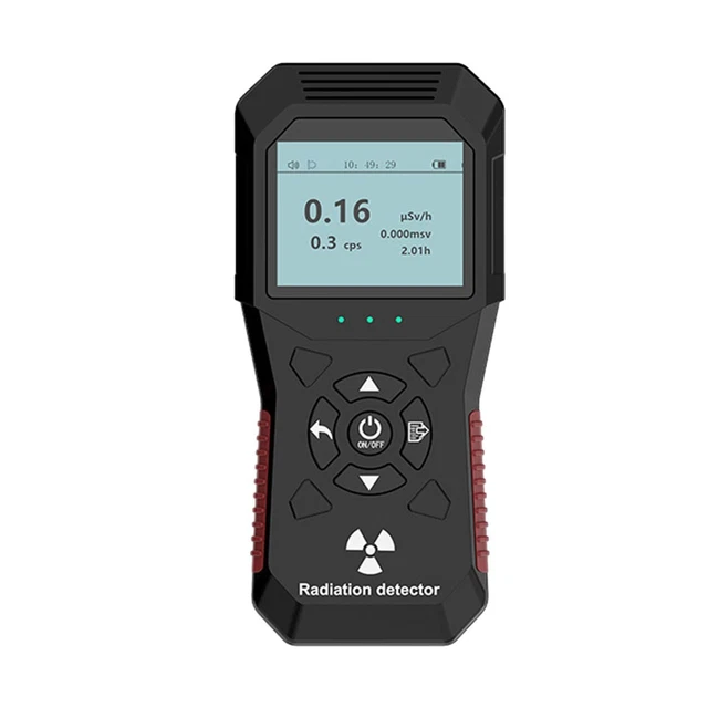 HD Display Nuclear Radiation Detector Precise Geiger Counter Dosimeter