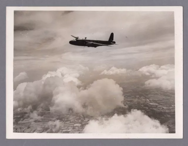 Vickers Warwick Large Vintage Original Bippa Press Photo Raf Ww2