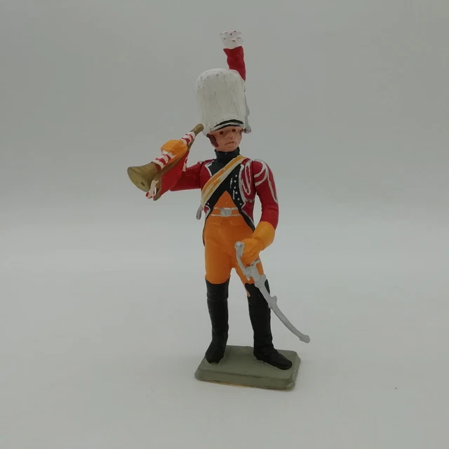 Dessin Gendarme d'élite Trompette sous l'empire Napoléon