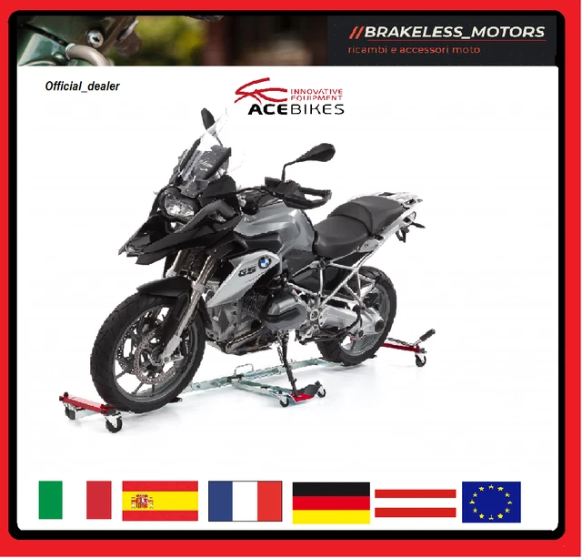 U-TURN MOTOR MOVER - CARRELLO PER MOTO Materiale: Acciaio Peso netto: 19 kg