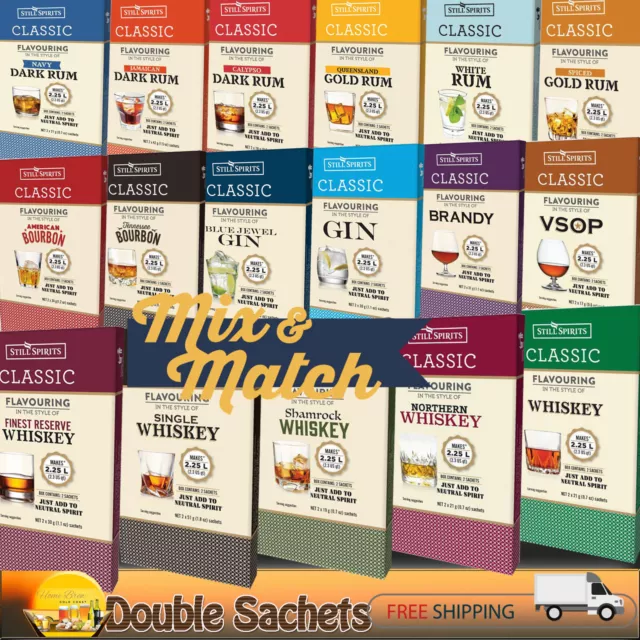 CLASSIC STILL SPIRITS ESSENCE RANGE [MIX ‘n MATCH] ~ BULK BUY 4 | 6 | 8 | 10