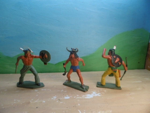 Figurine Starlux Western Indien 1/32 (60mm) - Occasion, Fabrication Française