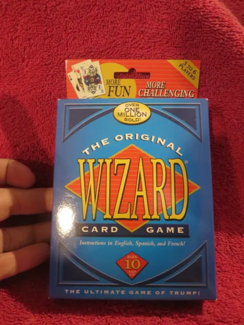 Nib~ The Original Wizard Card Game~3 To 6 Players~ Ultimate Game Of Trump