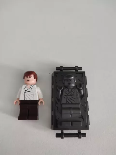 LEGO Star Wars Han Solo In Carbonit Mit Minifigur Aus 8097 9516 75137 ⚡ Versand