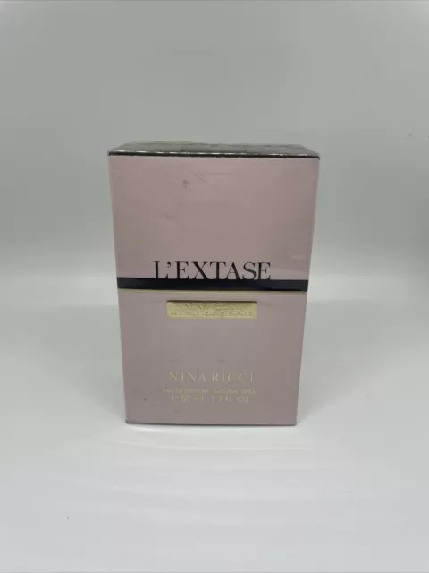 NINA L`EXTASE BY Nina Ricci Eau De Parfum 1.7 oz /50ml For Women NIB ...