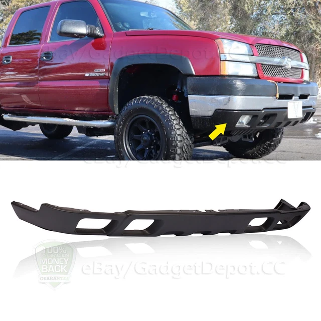 Front Lower Bumper Valance Air Dam Deflector GM1092204 For 03-07 Chevy Silverado