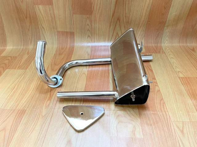 Honda Monkey CZ100 Muffler Exhaust Pipe, (Open 1 Side) Excellent Reproduction.