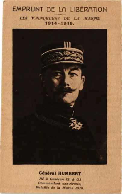 CPA AK Militaire - General Humbert - Bataille de la Marne 1918 (695086)