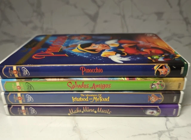 WALT DISNEY GOLD Classic Collection DVD Lot of 4 £15.10 - PicClick UK