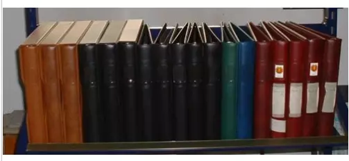 Lindner Ringbinder gebraucht ( 18 er Ringlochung ) mit und ohne Kasette