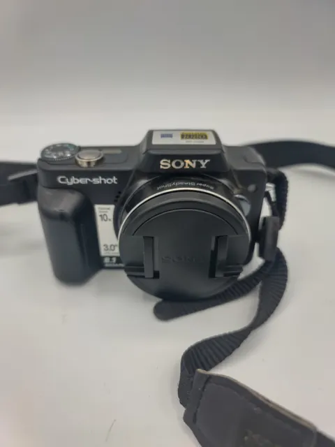 Sony Cyber-shot DSC-H10 8.1MP Digital Camera - Black - TESTED!