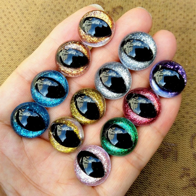 Occhi acrilici artigianali e cabochon in vetro all'ingrosso Occhi acrilici artigianali e cabochon in vetro all'ingrosso