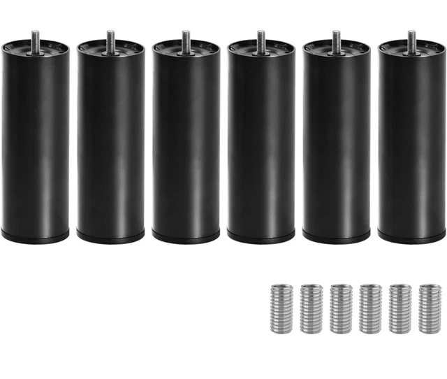 7 INCH SCREW in Thick Metal Bed Legs Replacement, Heavy Duty Bed Frame