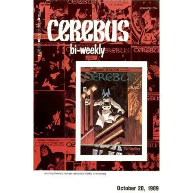 Cerebus Bi-Weekly #24 in Very Fine + condition. Aardvark-Vanaheim comics [y@