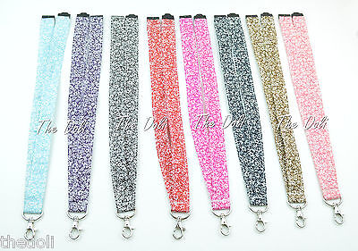 Breakaway Sakura Print Fabric Neck LANYARD Key chain for ID Badge Holder