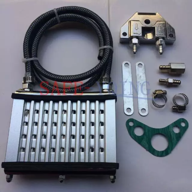 Oil Cooler Cooling Radiator For 50cc 70cc 90cc 110cc 125cc Dirt Pit Bike ATV