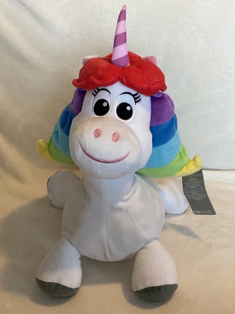 New With Tag  Pixar Inside Out Rainbow Unicorn Plush Stuffed animal Toy  16”