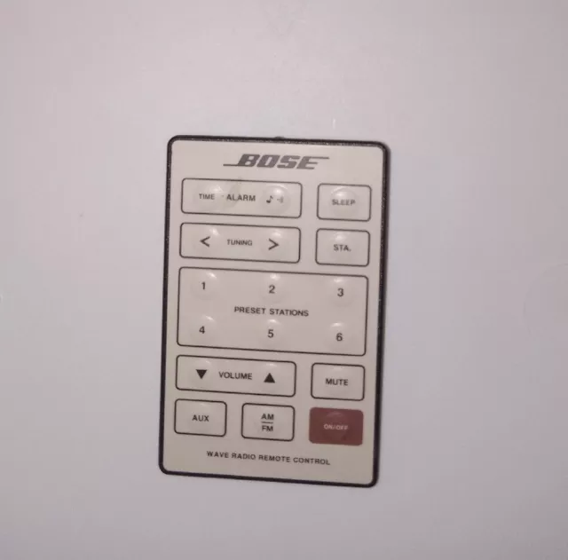 Original Bose Wave Radio Remote Control