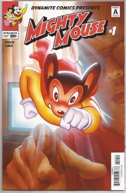 Mighty Mouse #1 - Dynamite Entertainment - Alex Ross Cover