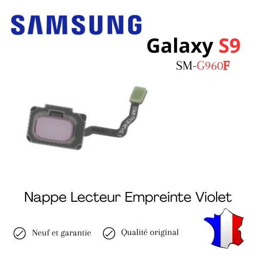 Bouton Power + Lecteur D’empreinte Pour IPad Air 2022 (Air 5) – Compatible Violet – GLOBALSTOCK