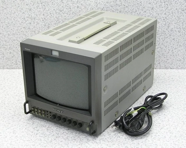 SONY PVM-9040 カラービデオモニター　ソニーTRINITRONレトロ Sony PVM-96J 9” Black & White Video Monitor - AR99 | eBay