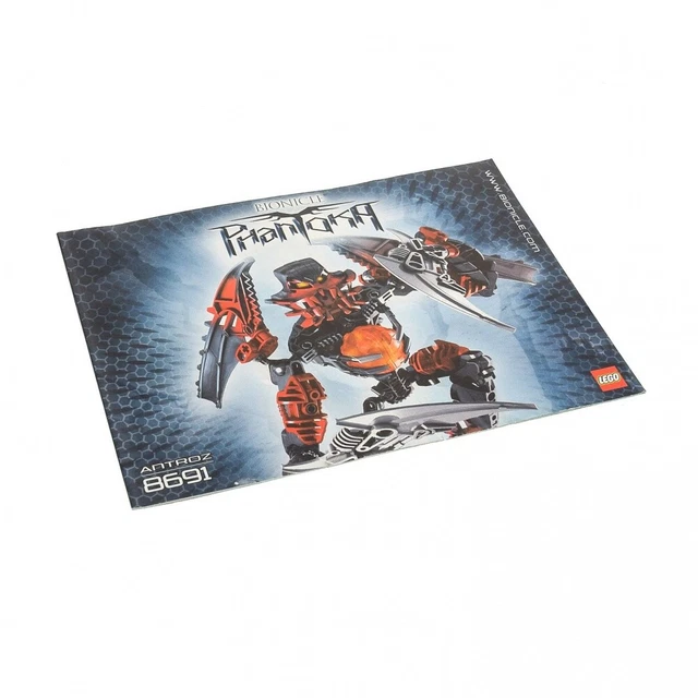1x LEGO Bionicle Instruction de Montage A5 Pour Set Phantoka Antroz 8691