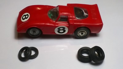 POLISTIL POLICAR 730 DN CONTATTI SPAZZOLE SLOT CAR PISTA ELETTRICA 1:43 