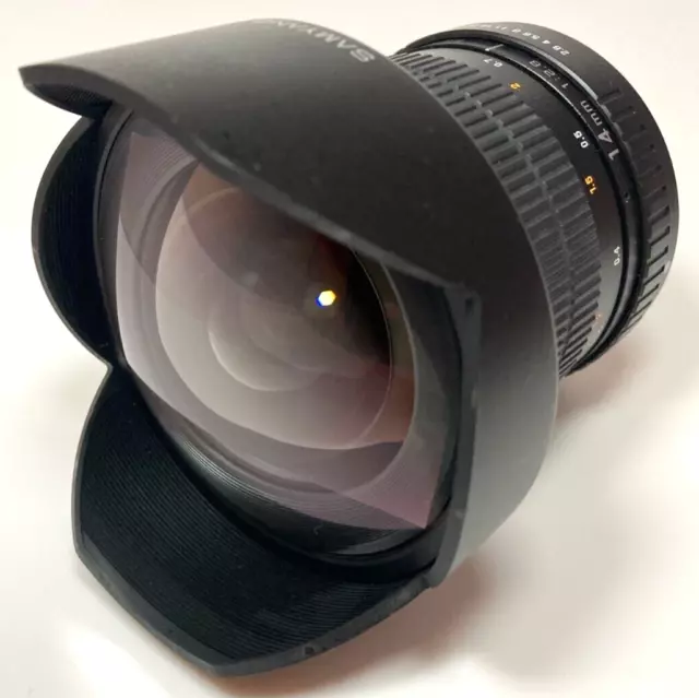 "N-Mint" Samyang 14mm f/2.8 ED AS IF UMC Lens for Sony A (Alpha) From Japan
