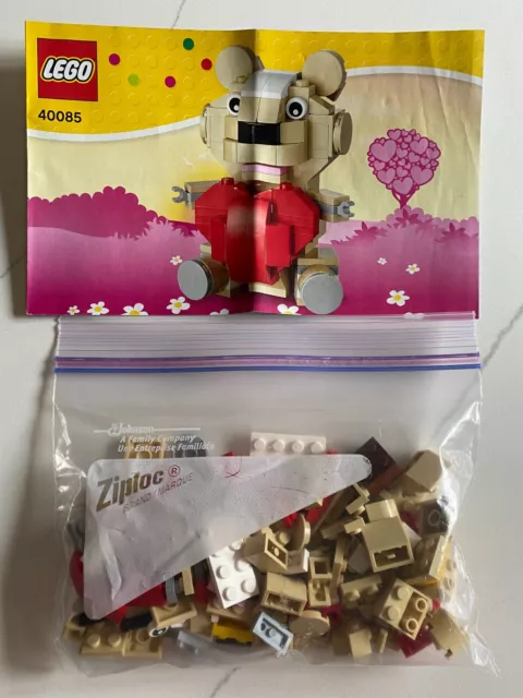 LEGO PIEDRAS 40462 oso día de San Valentín con corazón bloques de  construcción regalo boda kit de construcción EUR 34,99 - PicClick ES