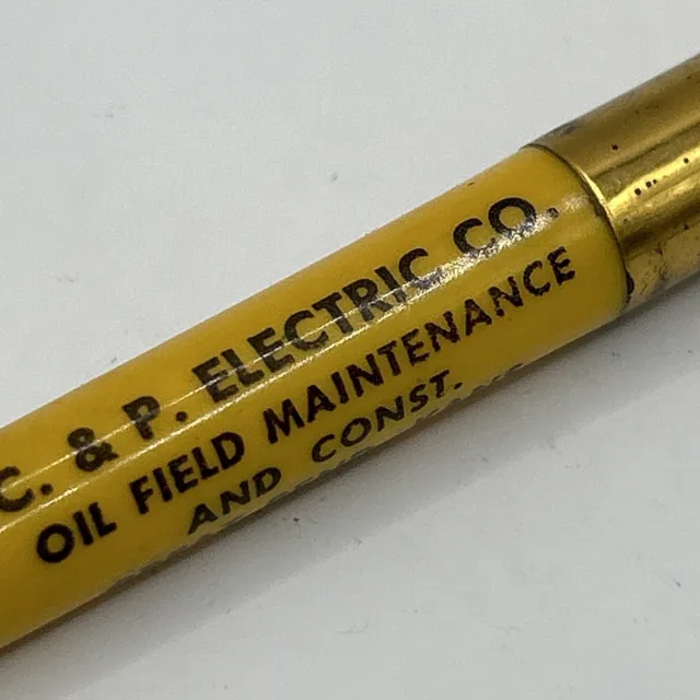 VTG c1950s/60s Ballpoint Pen C. & P. Electric Co. Great Bend Hoisington Lyons KS