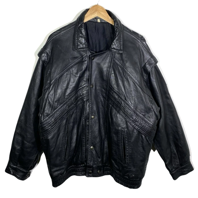 Blouson Cuir The Kooples Taille 44 Noir - Style Motard Vintage, Édition Limitée