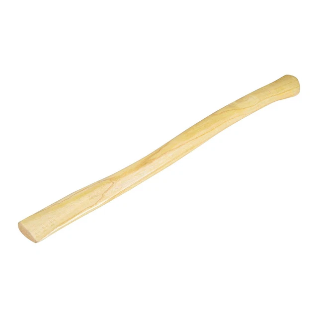 Bois Poignée 28 Pouce Long Courbé Remplaçable Poignée pour Marteau Ovale Œil