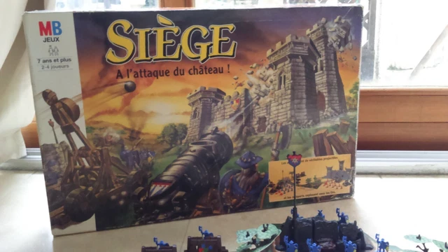 Jeu De Société MB – Siège à L'attaque Du Château – Bon état – Vintage