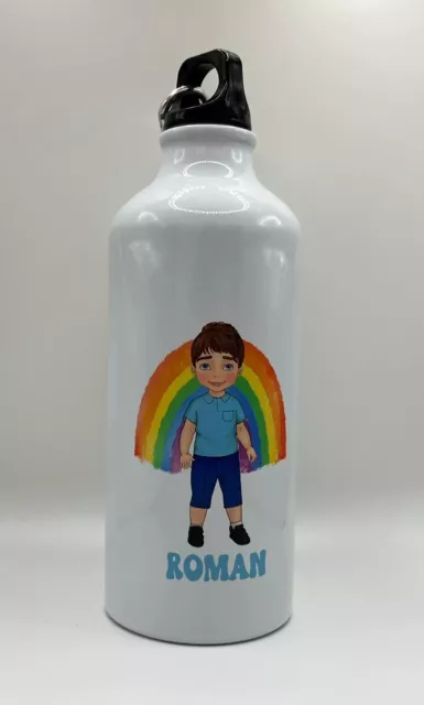 Botella de agua personalizada para niños de regreso a la escuela nombre personalizado regalo de graduación