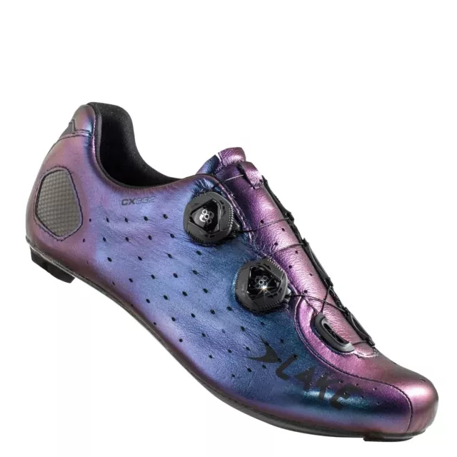 Lake CX332 CFC Carbon Road Racing Cycling Shoes Chameleon Blue Size 44 RRP £375