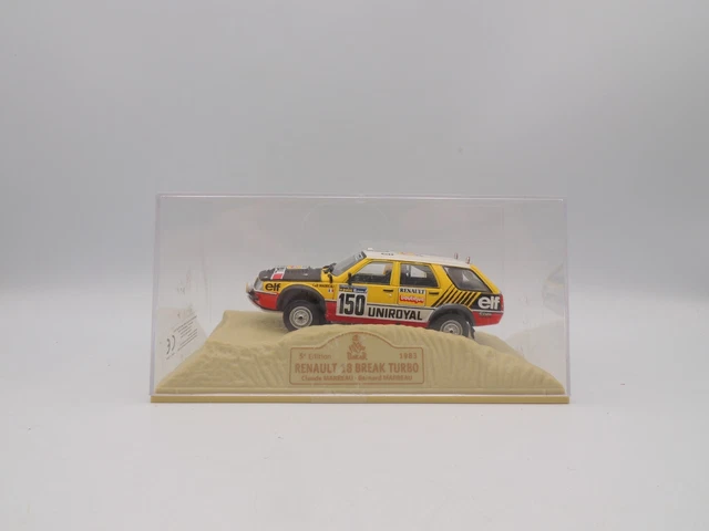 COFFRET RENAULT 20 Turbo Et Renault 4L Paris Dakar Des Freres Marreau COFFRET RENAULT 20 Turbo Et Renault 4L Paris Dakar Des Freres Marreau