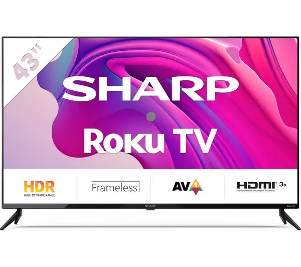 TCL 40RS530K Roku TV 40 Smart Full HD HDR LED TV