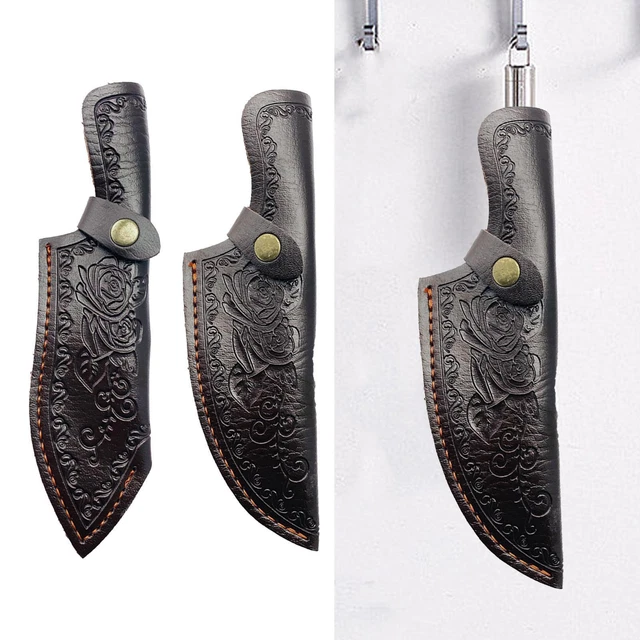 Gaine Néoprène Pour Couteau De Plongée Tbest - Poches Doubles - Réglable Cuisse/Jambe - Rouge