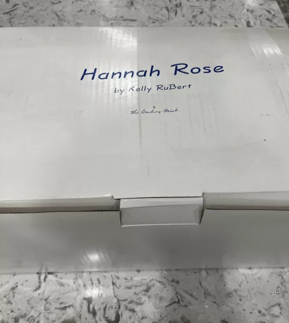 Hannah Rose Danbury Mint Porcelain Doll NEW Unopened