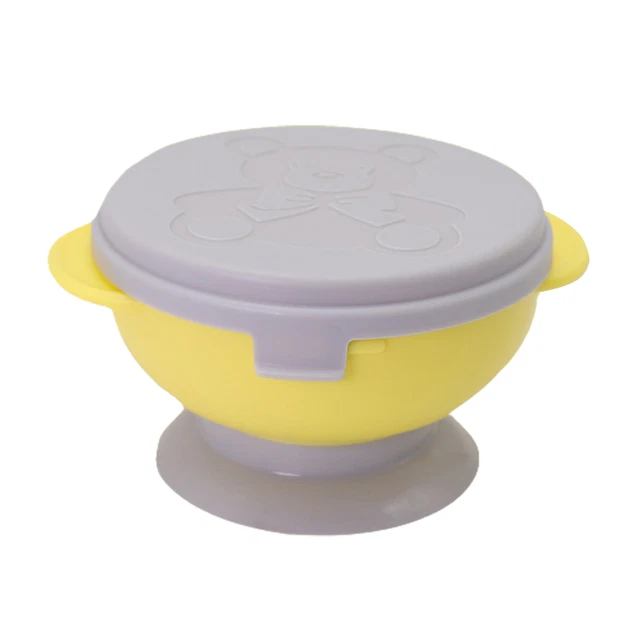 Dinner Bowl Smooth Widely Use Convenient Solid Portable Feeding Bowl Safe