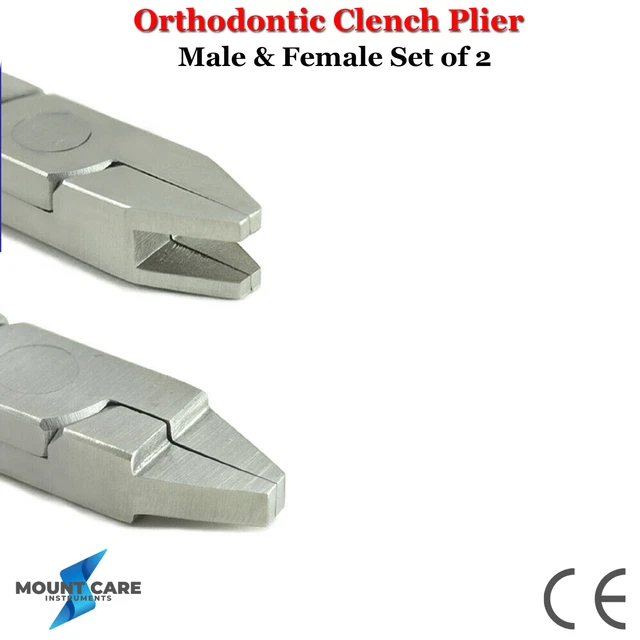 Torque Plier ORTHODONTIC TORQUE PLIER Clench Arch Bending Torquing Male & Female ...